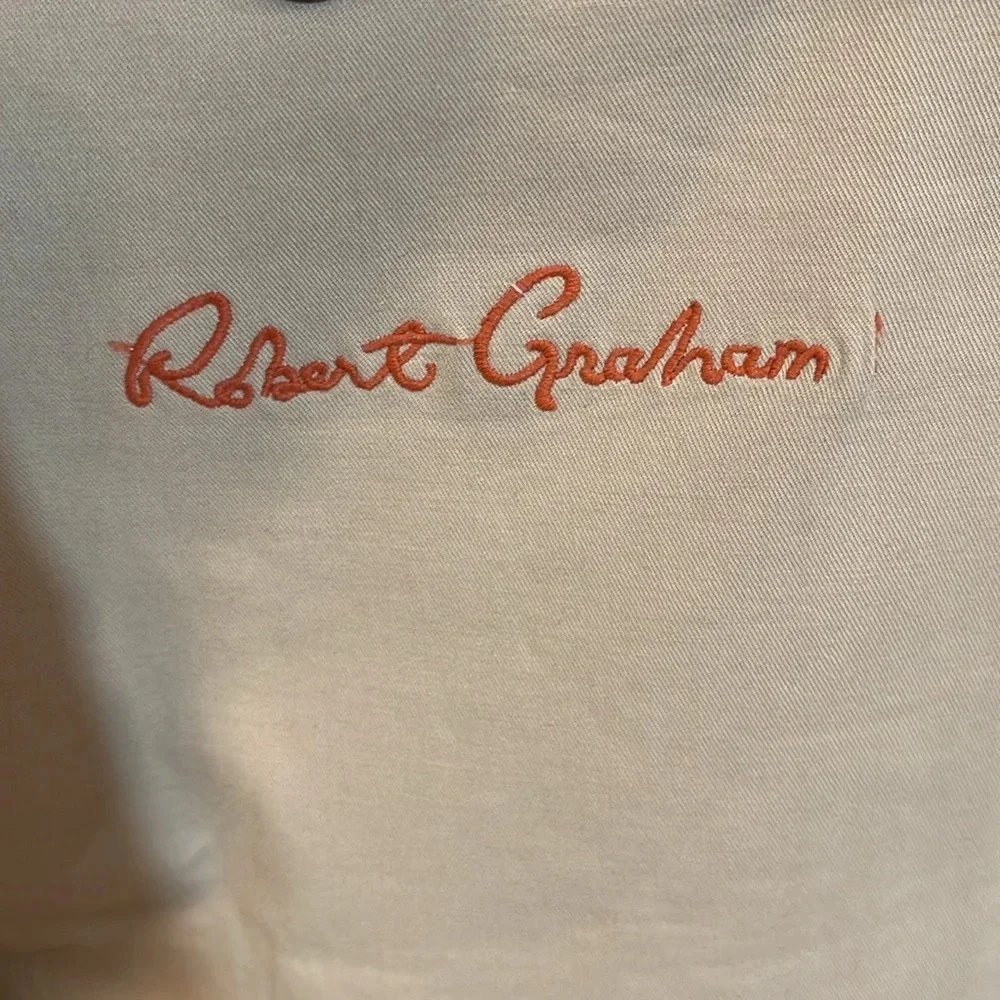 Robert Graham tan mens 42 classic fit coat